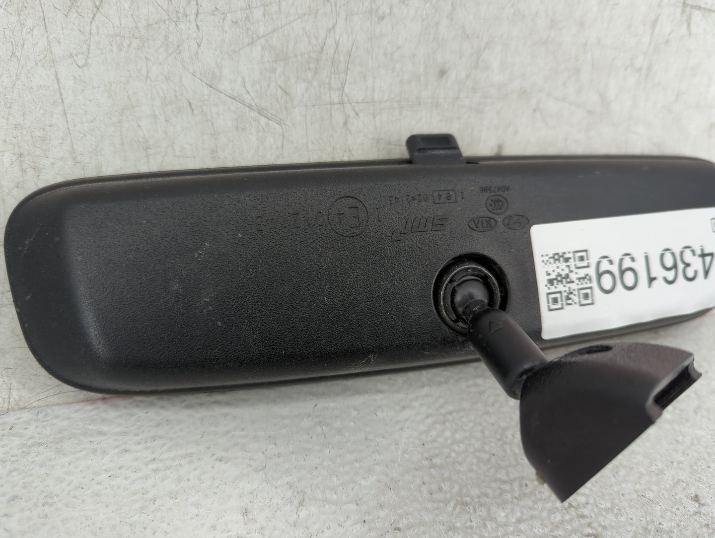 2010-2021 Kia Soul Interior Rear View Mirror Replacement OEM P/N:A047506 Fits OEM Used Auto Parts - Oemusedautoparts1.com