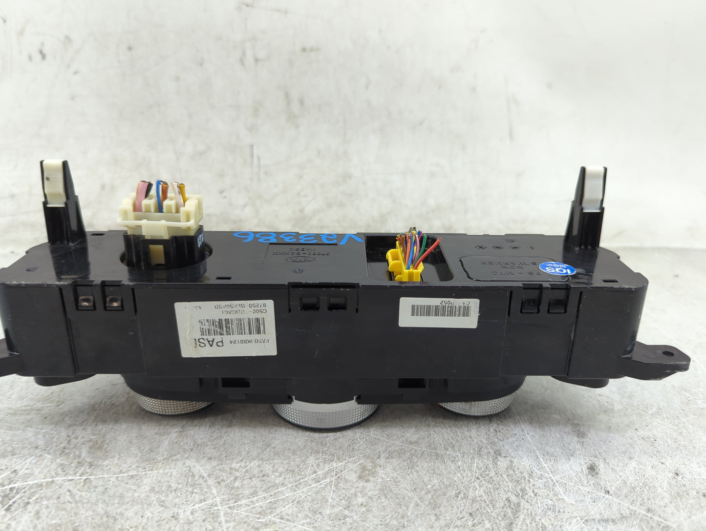 2014-2016 Kia Soul Climate Control Module Temperature AC/Heater Replacement P/N:97250-B2A50ASR C500-2QDCA01 Fits OEM Used Au