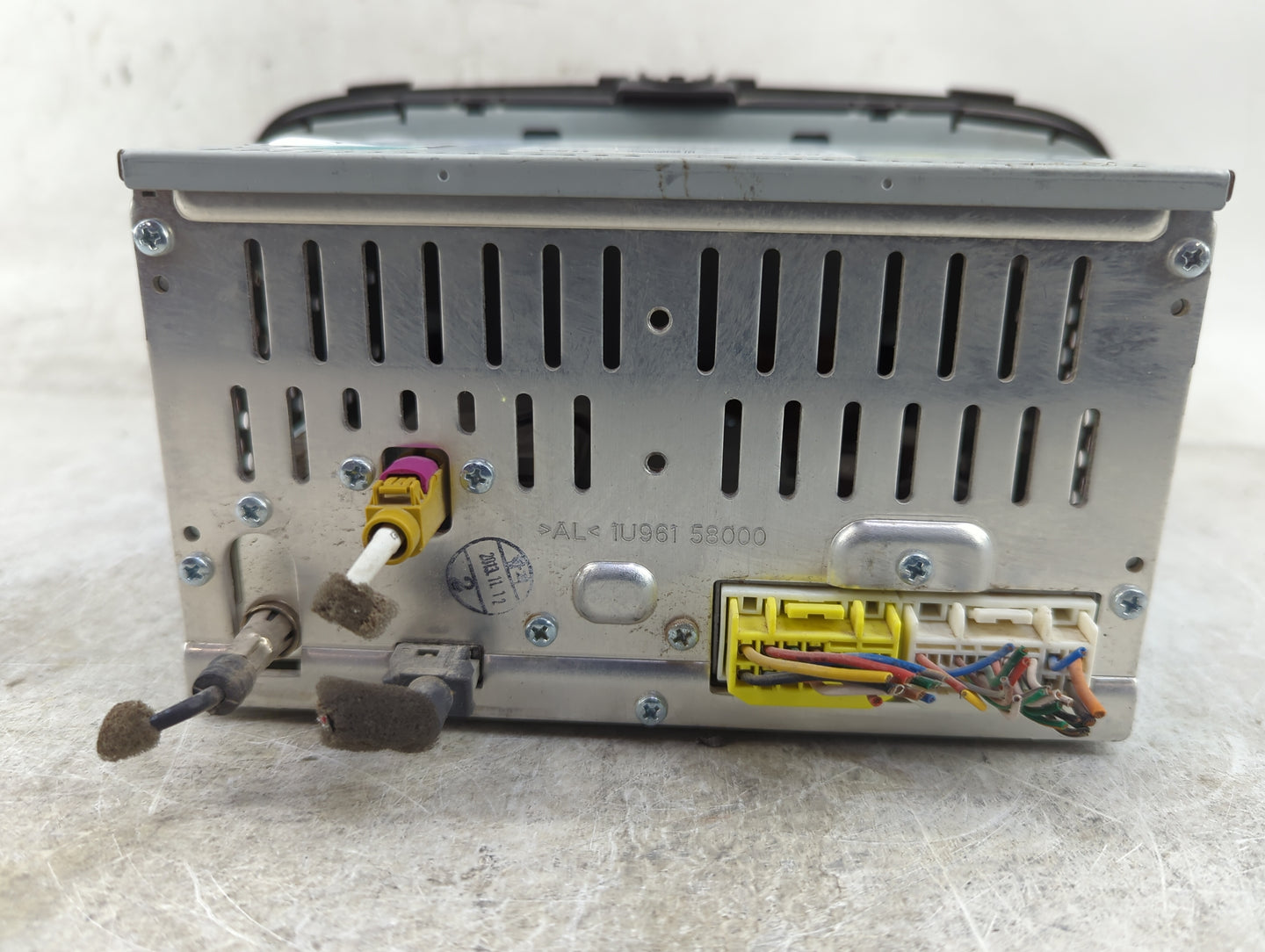 2014-2016 Kia Soul Radio AM FM Cd Player Receiver Replacement P/N:96160-B2020CA ACBA0B2AN, 1U961 58000 Fits Fits 2014 2015 2