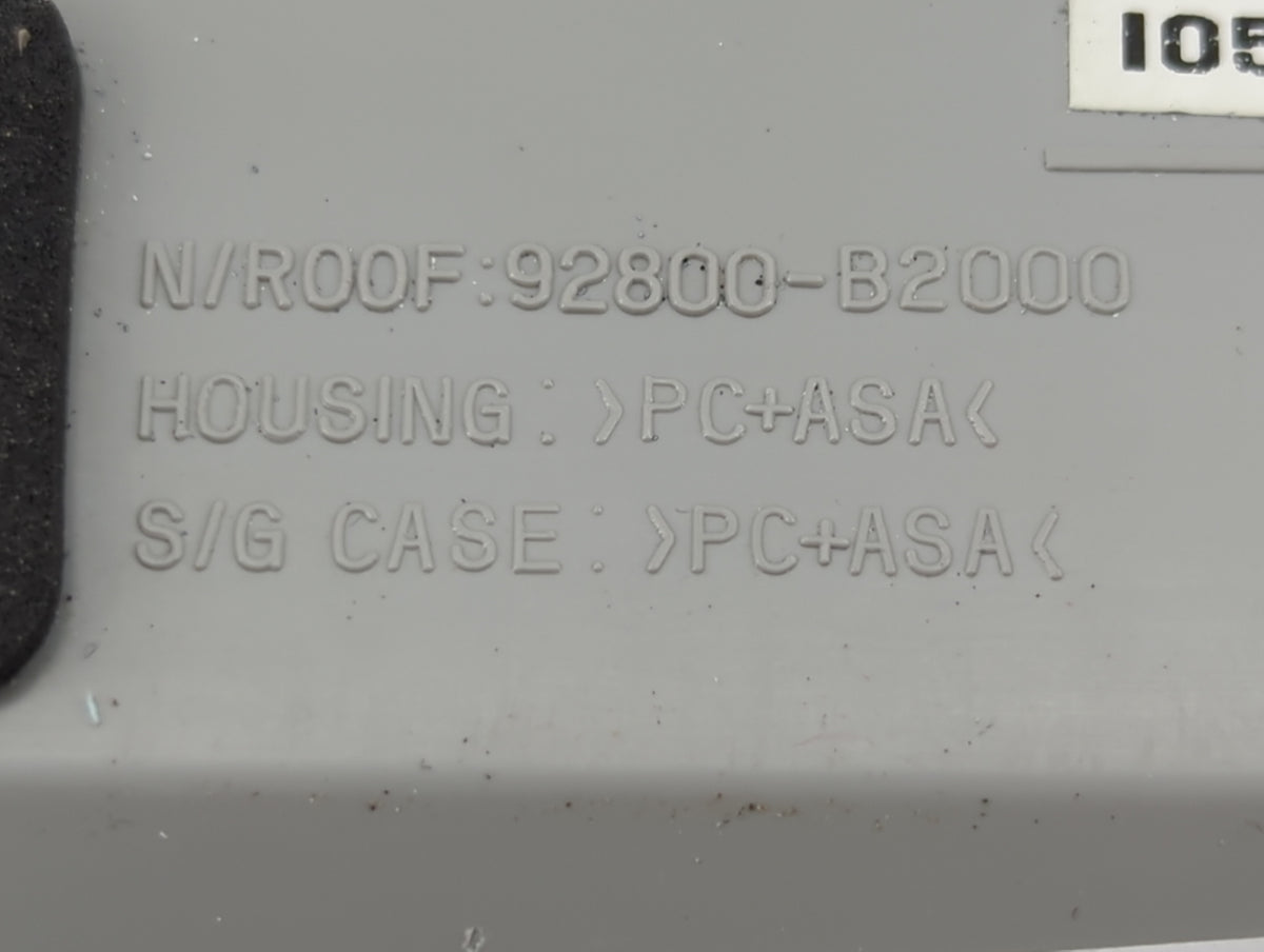 2014-2019 Kia Soul Overhead Roof Console 1437849 - Oemusedautoparts1.com