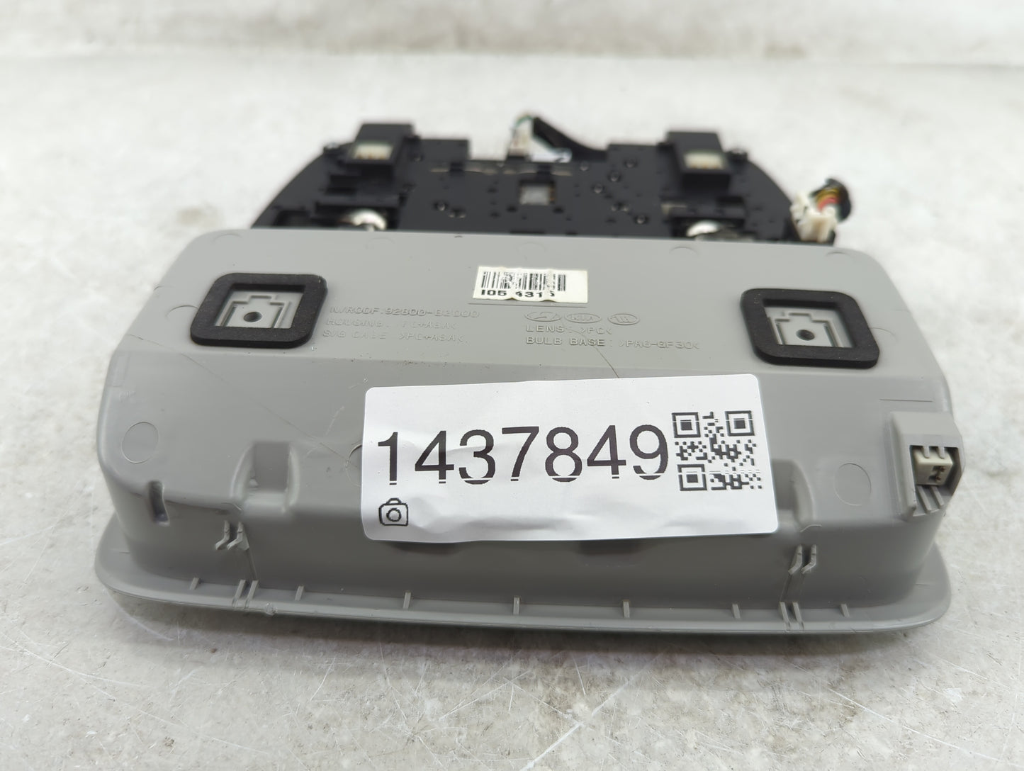 2014 Kia Soul Overhead Roof Console - Oemusedautoparts1.com