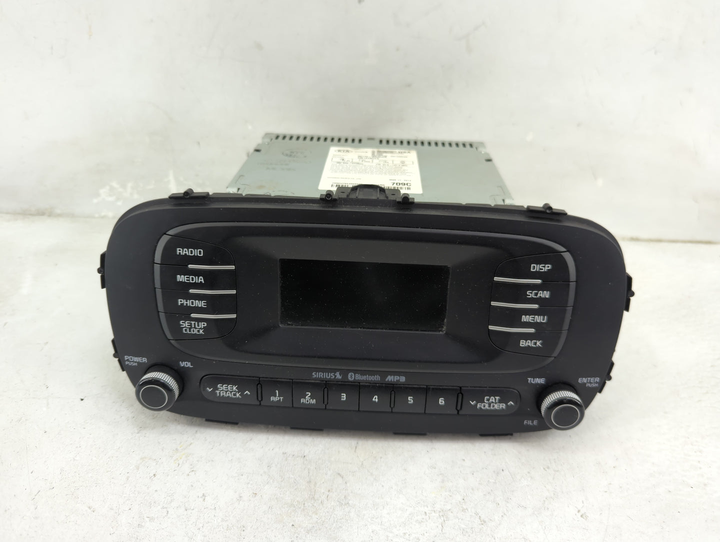 2014-2016 Kia Soul Radio AM FM Cd Player Receiver Replacement P/N:96170-B2090CA AM1A0B2AN Fits Fits 2014 2015 2016 OEM Used 