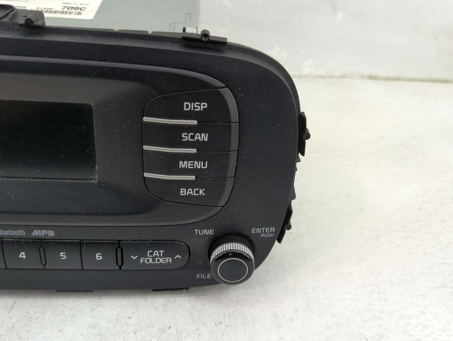 2014-2016 Kia Soul Radio AM FM Cd Player Receiver Replacement P/N:96170-B2090CA AM1A0B2AN Fits Fits 2014 2015 2016 OEM Used 