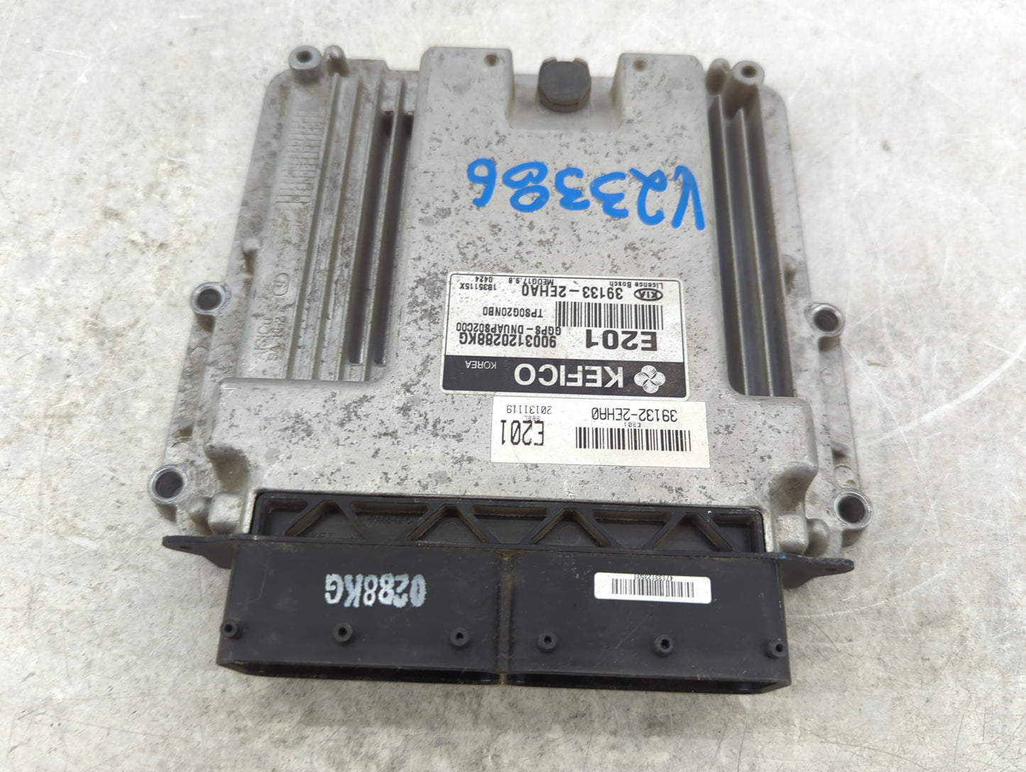 2014 Kia Soul PCM Engine Control Computer ECU ECM PCU OEM P/N:39133-2EHA0 39132-2EHA0, 9003120288KG, GGPS-DNUAPS02C00 Fits O