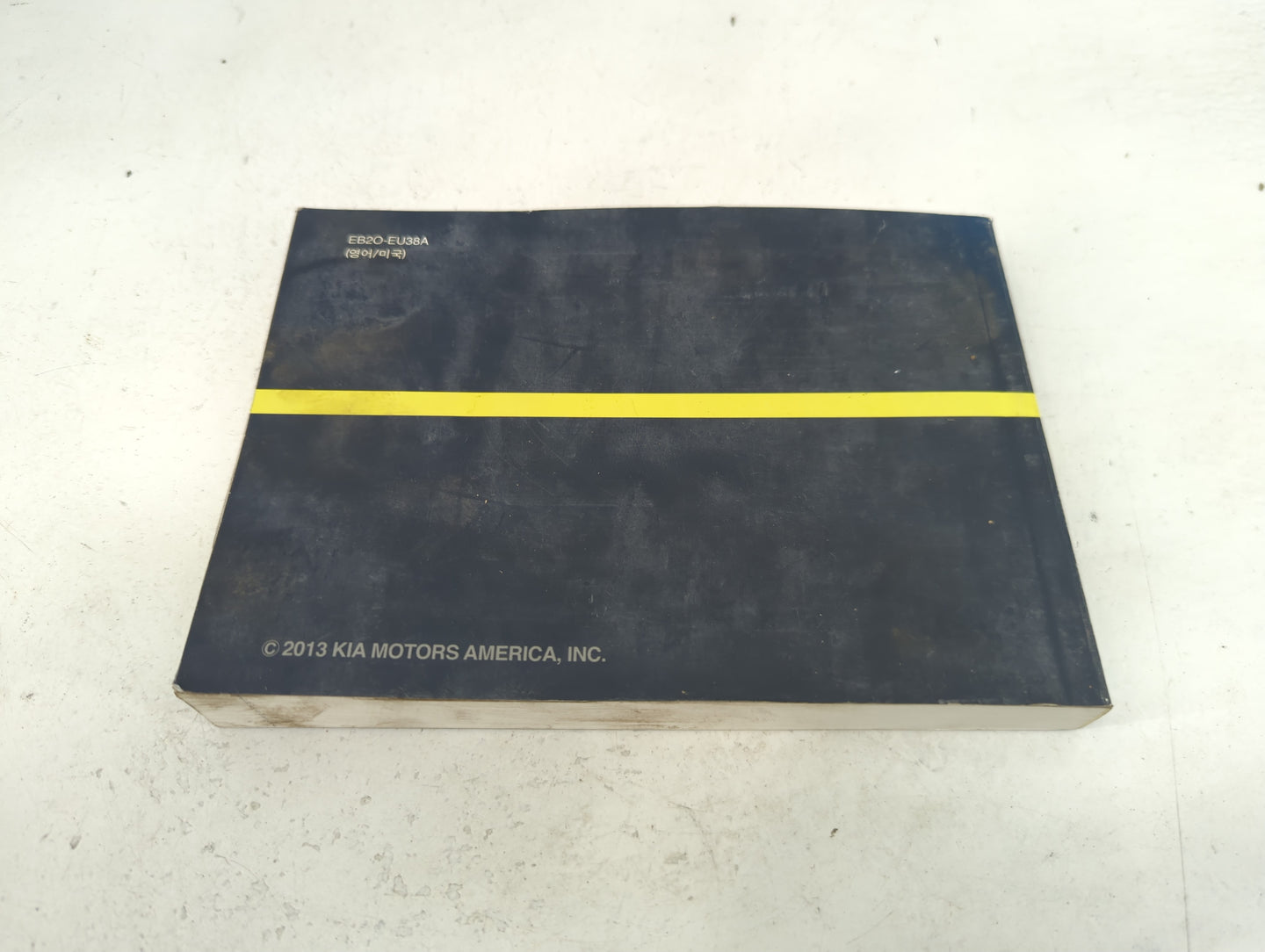 2014 Kia Soul Owners Manual Book Guide P/N:EB2O-EU38A OEM Used Auto Parts - Oemusedautoparts1.com