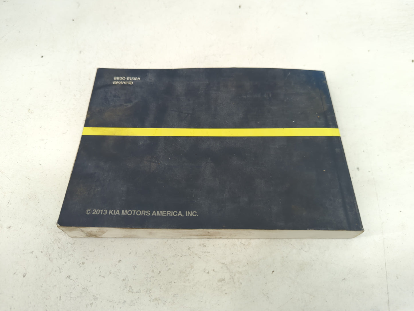 2014 Kia Soul Owners Manual Book Guide P/N:EB2O-EU38A OEM Used Auto Parts - Oemusedautoparts1.com