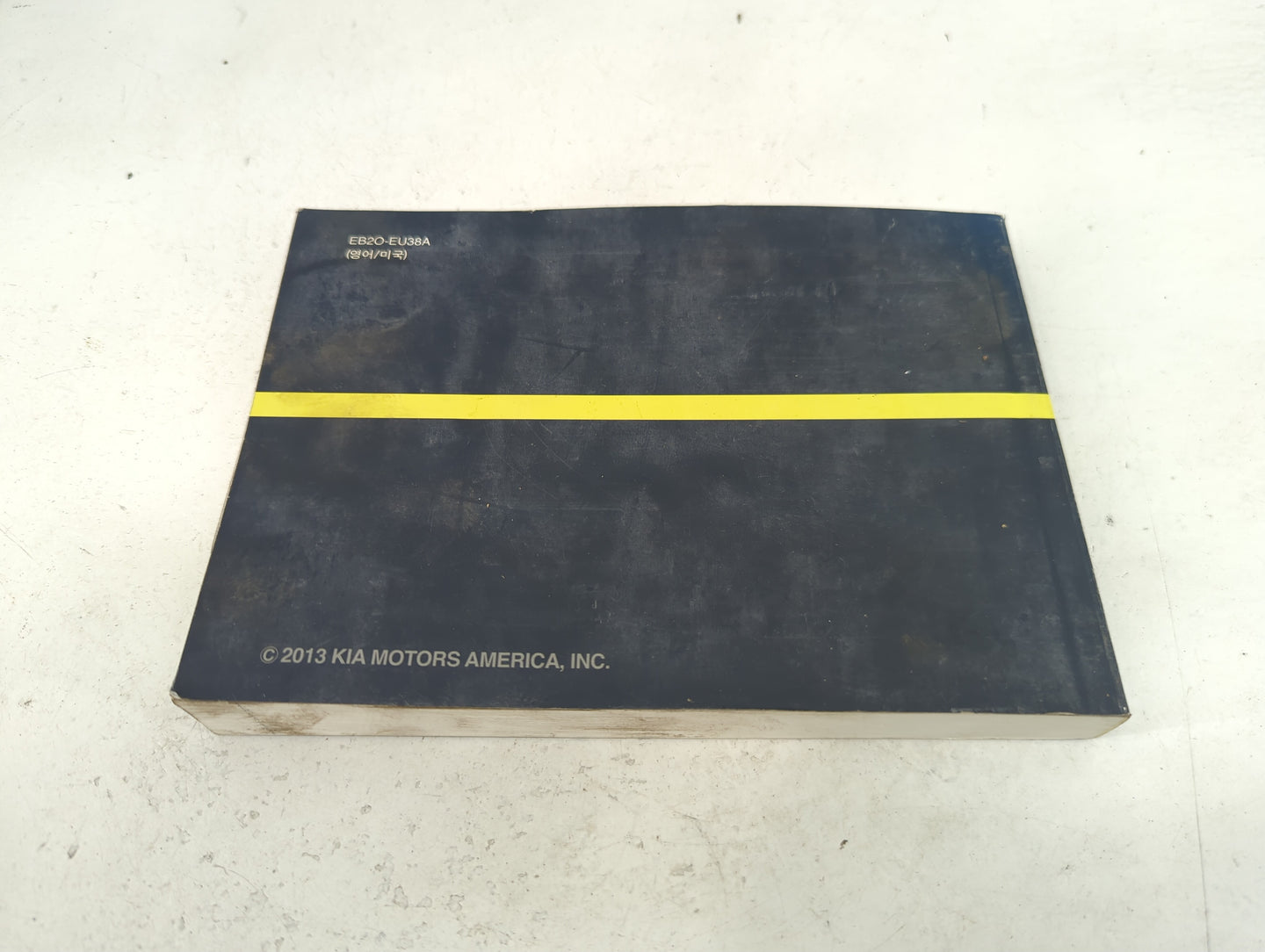 2014 Kia Soul Owners Manual Book Guide P/N:EB2O-EU38A OEM Used Auto Parts - Oemusedautoparts1.com