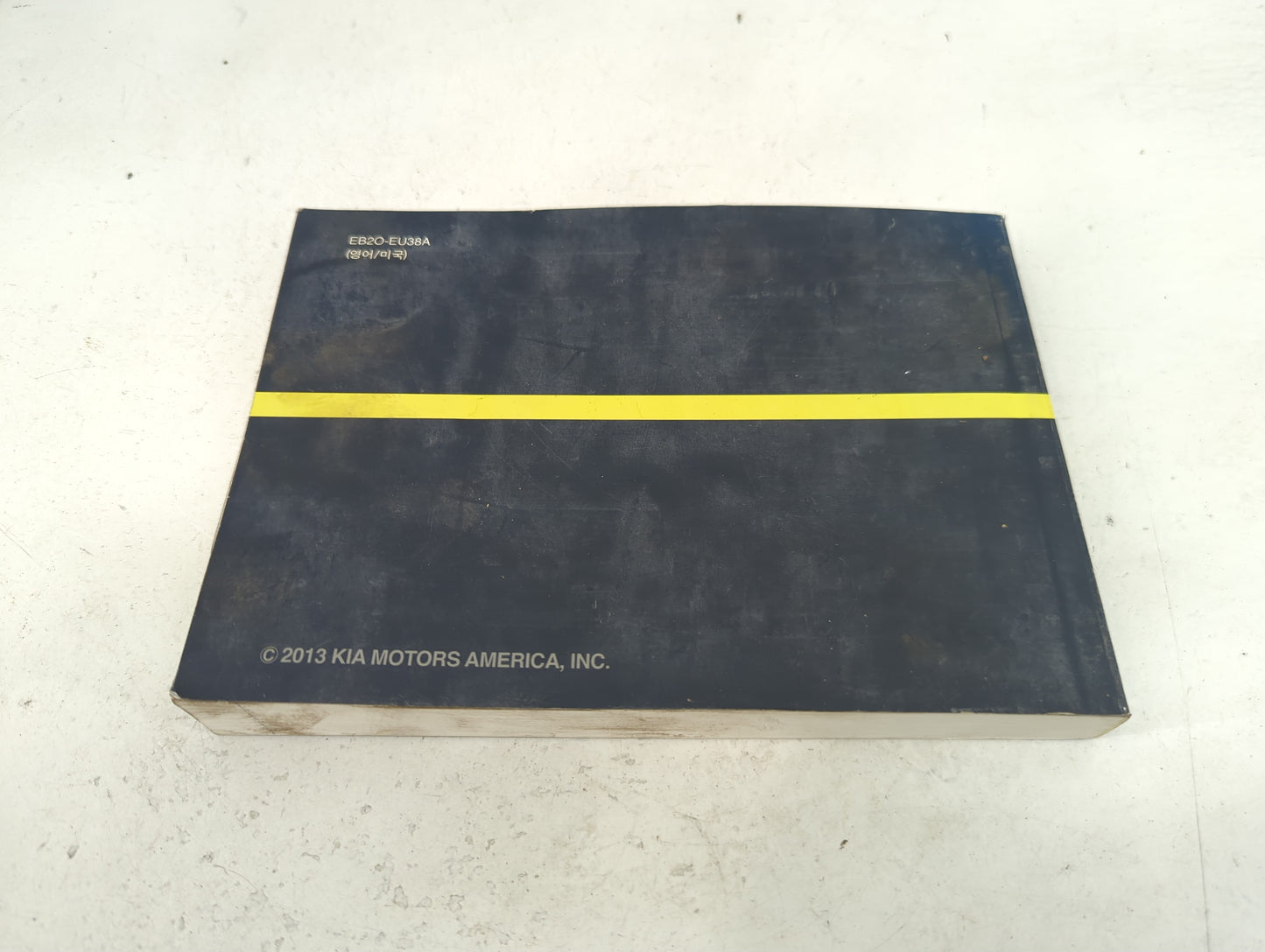 2014 Kia Soul Owners Manual Book Guide P/N:EB2O-EU38A OEM Used Auto Parts - Oemusedautoparts1.com