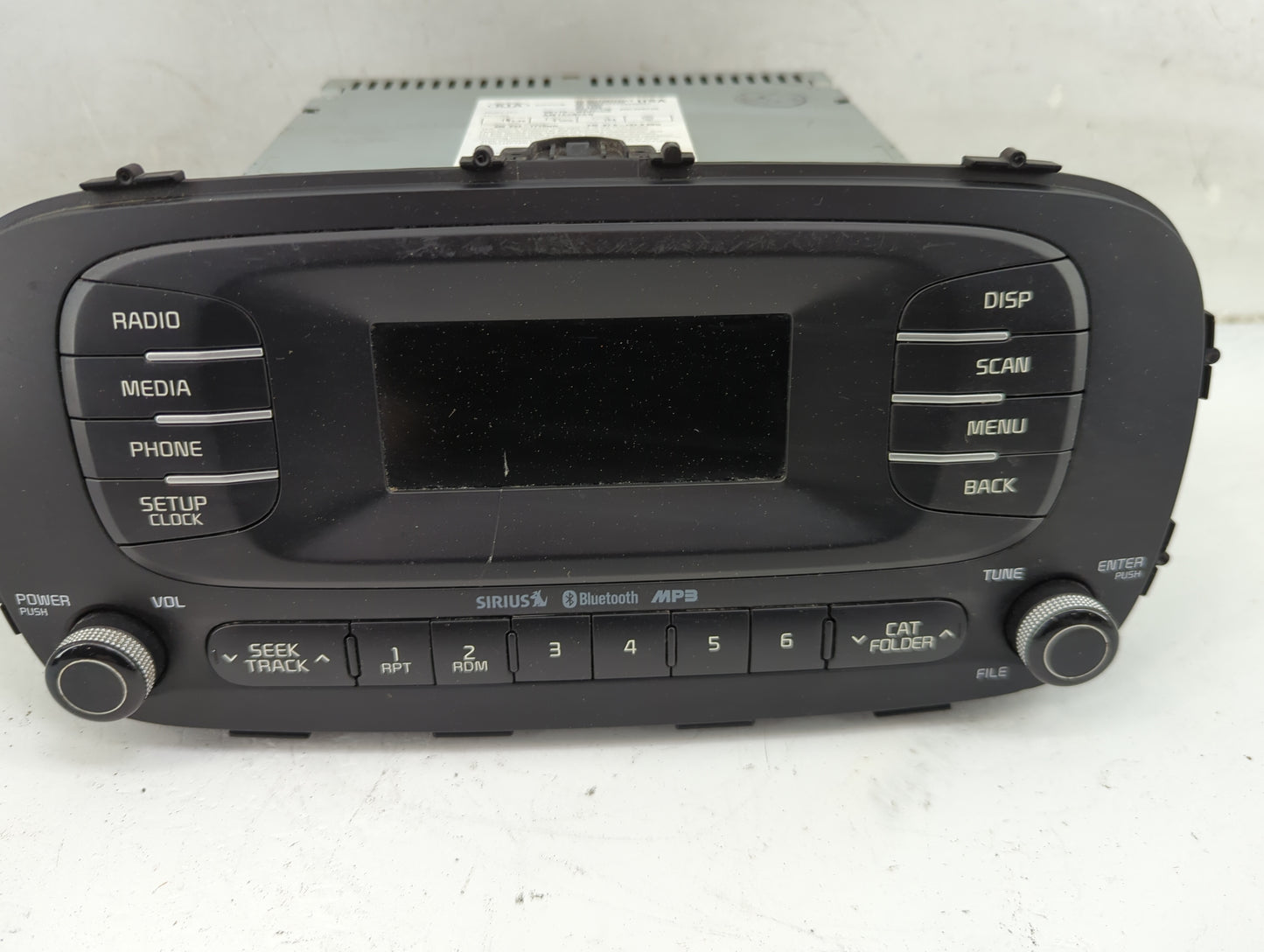 2014-2016 Kia Soul Radio AM FM Cd Player Receiver Replacement P/N:96170B2090CA AM1A0B2AN, TQ8-AM1A0B2AN Fits Fits 2014 2015 