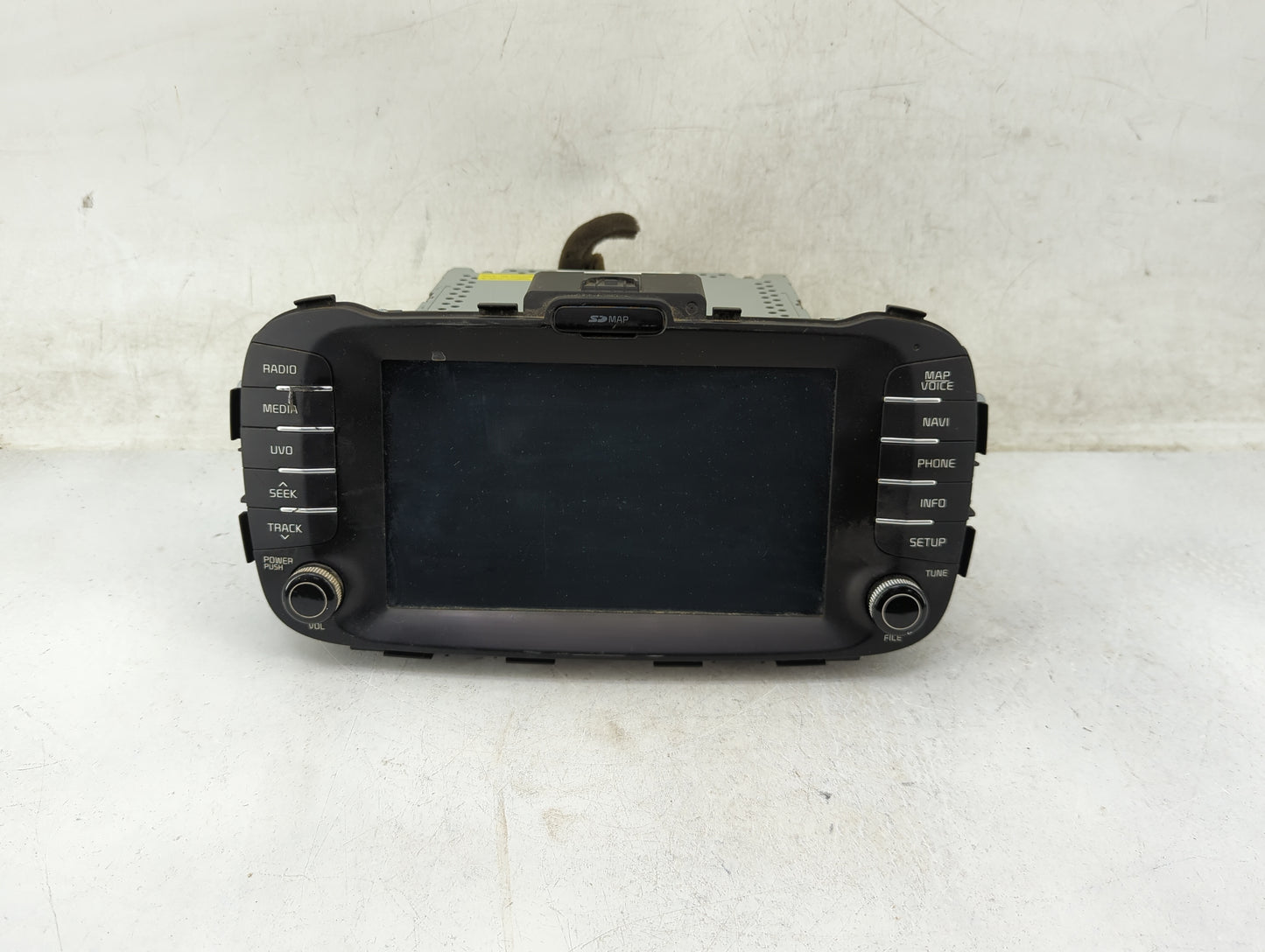 2014-2016 Kia Soul Radio AM FM Cd Player Receiver Replacement P/N:96560-B2080CA AVC30B2AN Fits Fits 2014 2015 2016 OEM Used 