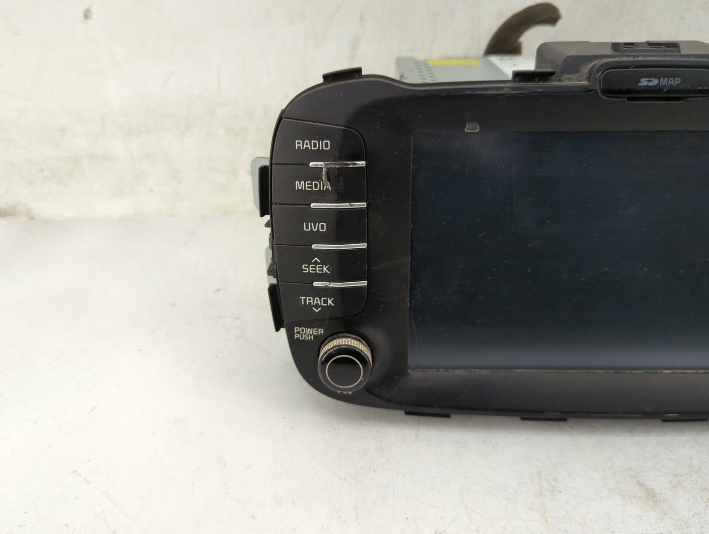 2014-2016 Kia Soul Radio AM FM Cd Player Receiver Replacement P/N:96560-B2080CA AVC30B2AN Fits Fits 2014 2015 2016 OEM Used 