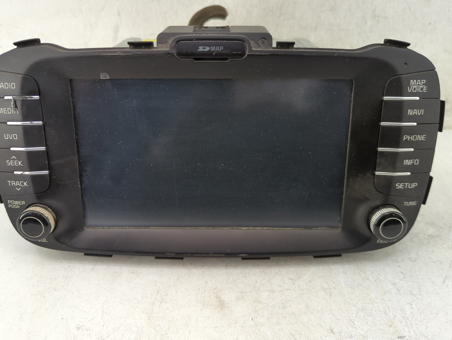 2014-2016 Kia Soul Radio AM FM Cd Player Receiver Replacement P/N:96560-B2080CA AVC30B2AN Fits Fits 2014 2015 2016 OEM Used 