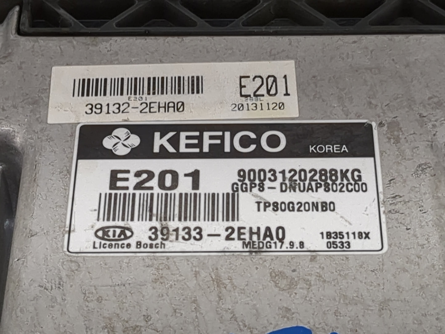 2014 Kia Soul PCM Engine Control Computer ECU ECM PCU OEM P/N:39132-2EHA0 39133-2EHA0, 9003120288KG Fits OEM Used Auto Parts
