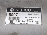 2014 Kia Soul PCM Engine Control Computer ECU ECM PCU OEM P/N:39110-2BSH5 OEM Used Auto Parts - Oemusedautoparts1.com