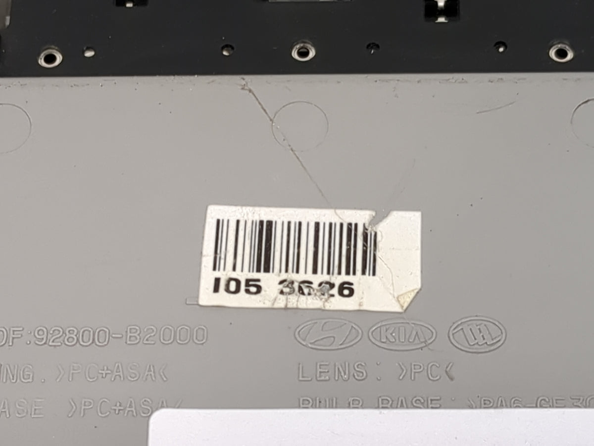 2014-2019 Kia Soul Overhead Roof Console Gray - Oemusedautoparts1.com