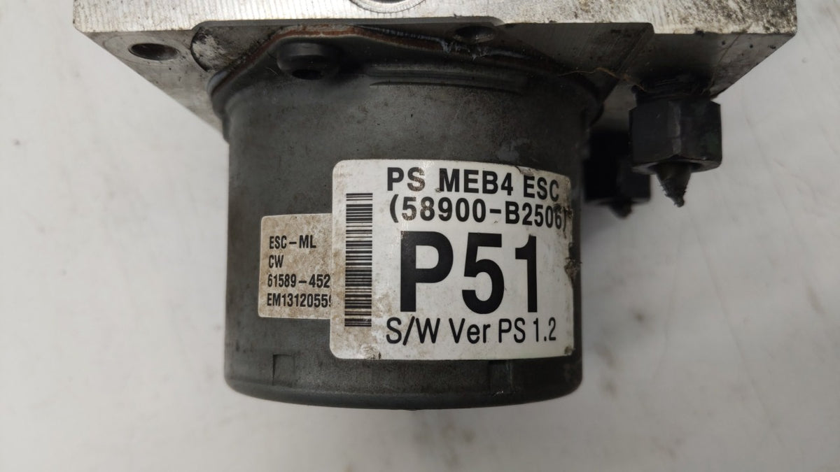 2014-2015 Kia Soul Anti-Lock Brake ABS Pump Module Actuator OEM P/N:58900-B2506 58929-B2506 Fits Fits 2014 2015 OEM Used Aut