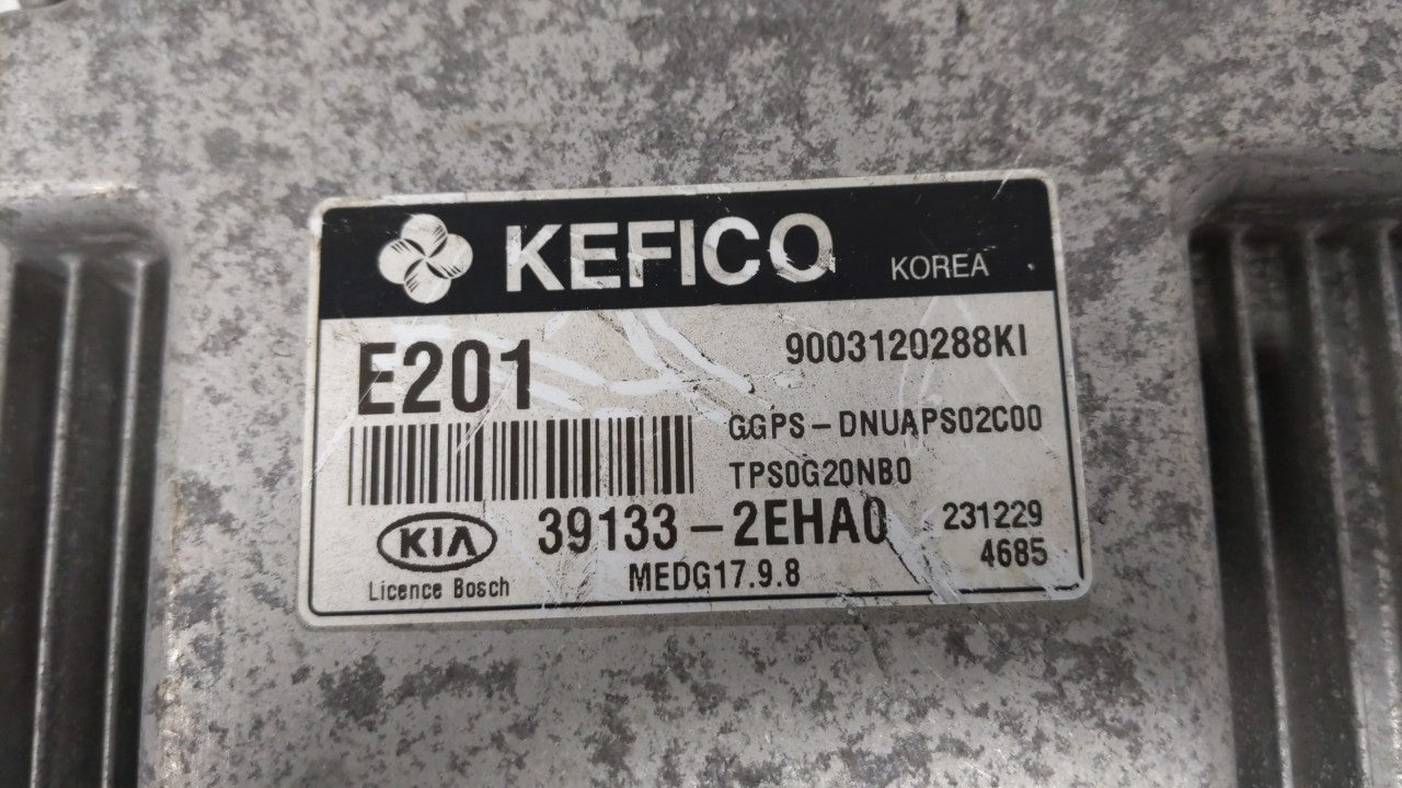 2014 Kia Soul PCM Engine Control Computer ECU ECM PCU OEM P/N:39131-2EHA0 39133-2EHA0 Fits OEM Used Auto Parts - Oemusedauto