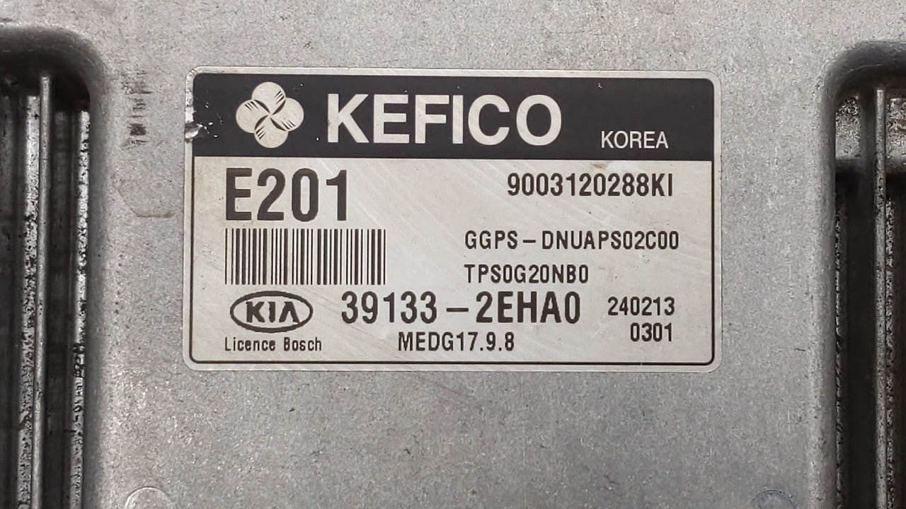 2014 Kia Soul PCM Engine Control Computer ECU ECM PCU OEM P/N:39133-2EHA0 39132-2EHA0, 39130-2GKR1, 39100-2GKR1 Fits OEM Use