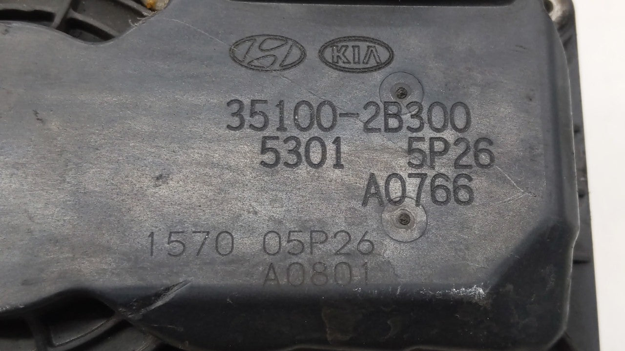 2012-2019 Kia Soul Throttle Body P/N:5302-1S02 35100-2B300 Fits Fits 2012 2013 2014 2015 2016 2017 2018 2019 OEM Used Auto P