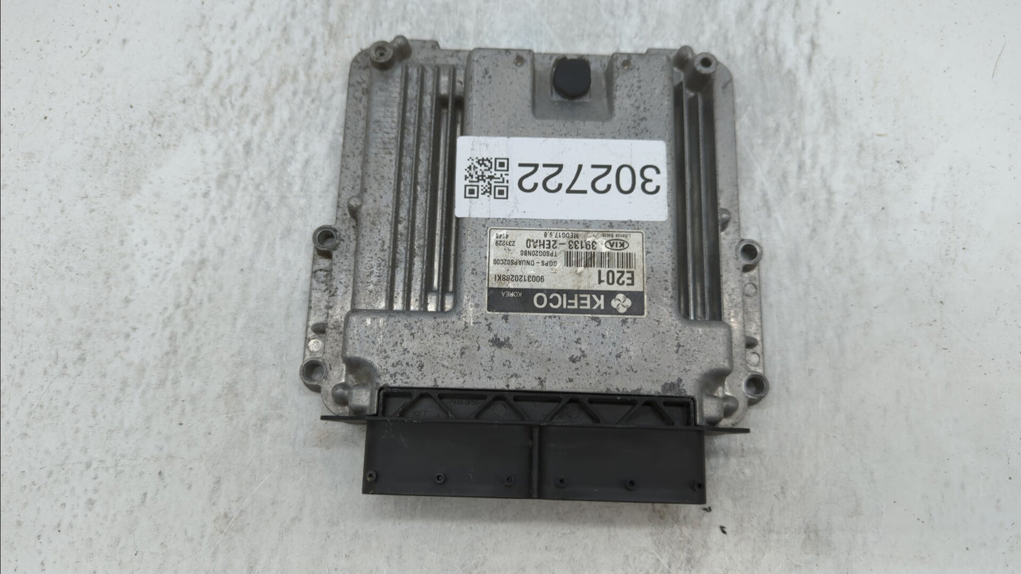 2014 Kia Soul PCM Engine Control Computer ECU ECM PCU OEM P/N:39133-2EHA0 Fits OEM Used Auto Parts - Oemusedautoparts1.com