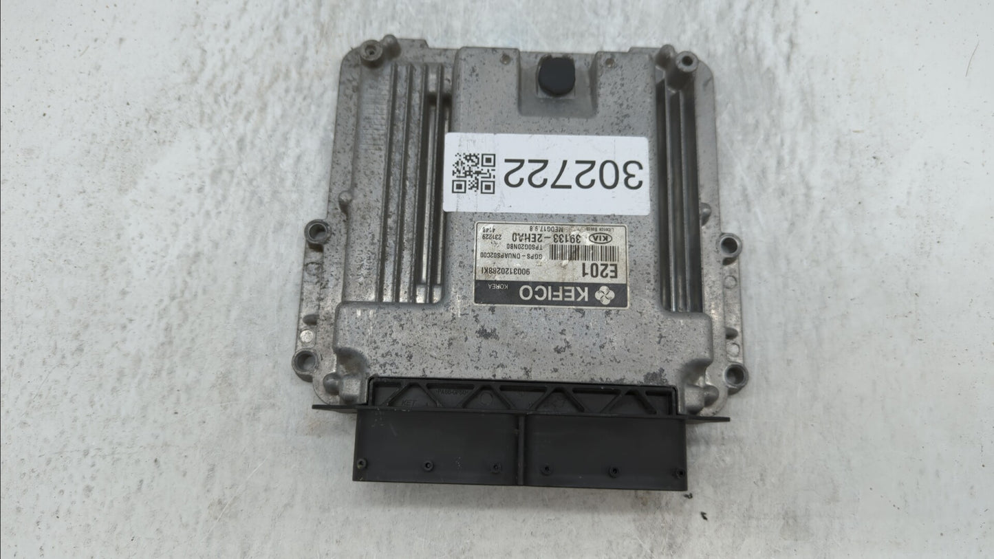 2014 Kia Soul PCM Engine Control Computer ECU ECM PCU OEM P/N:39133-2EHA0 Fits OEM Used Auto Parts - Oemusedautoparts1.com