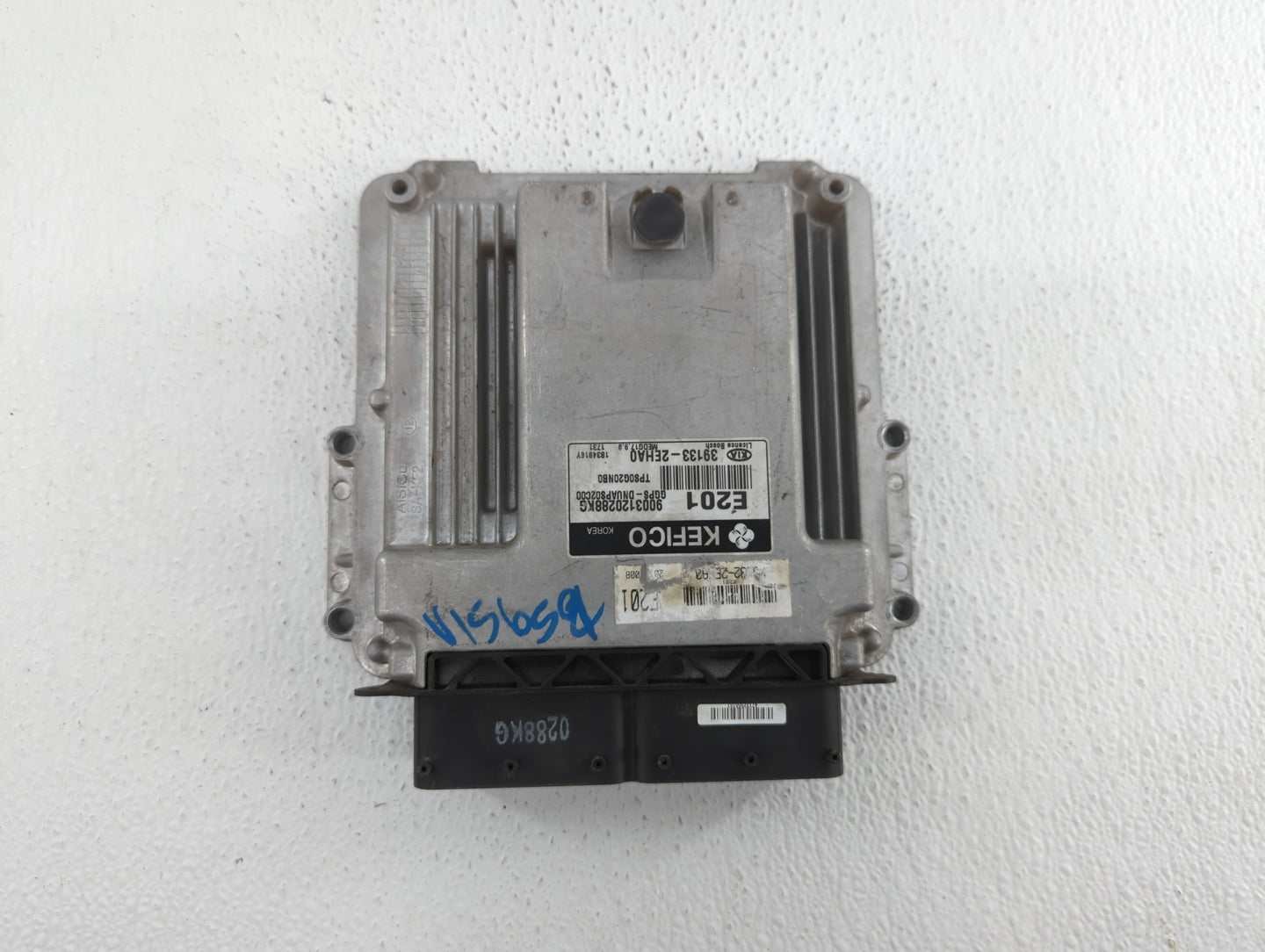 2014 Kia Soul PCM Engine Control Computer ECU ECM PCU OEM P/N:39133-2EHA0 Fits OEM Used Auto Parts - Oemusedautoparts1.com