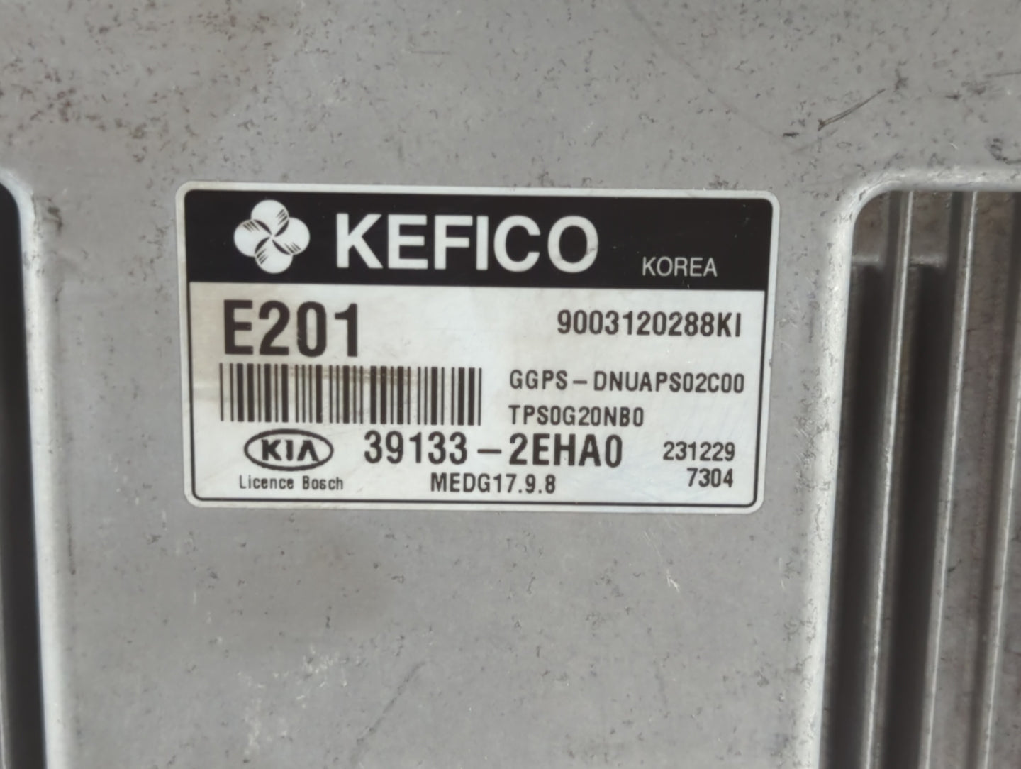 2014 Kia Soul PCM Engine Control Computer ECU ECM PCU OEM P/N:39131-2EHA0 39133-2EHA0, 39132-2EHA0, 39130-2GKR1, 39100-2GKR1