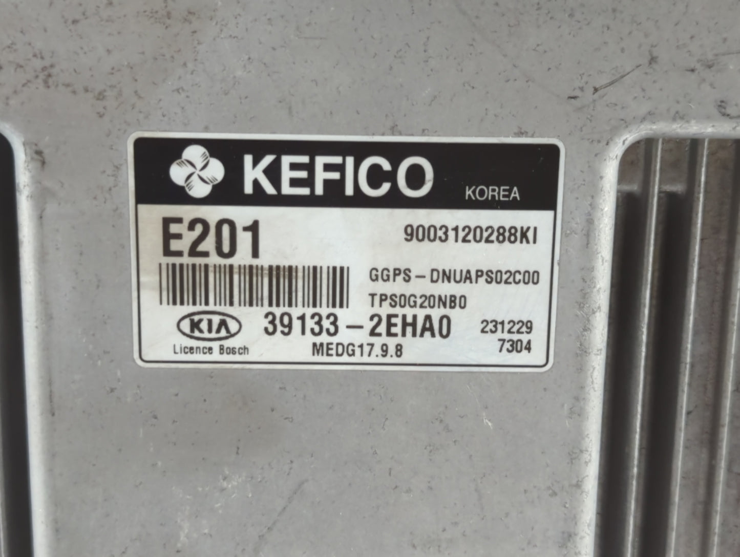 2014 Kia Soul PCM Engine Control Computer ECU ECM PCU OEM P/N:39131-2EHA0 39133-2EHA0, 39132-2EHA0, 39130-2GKR1, 39100-2GKR1