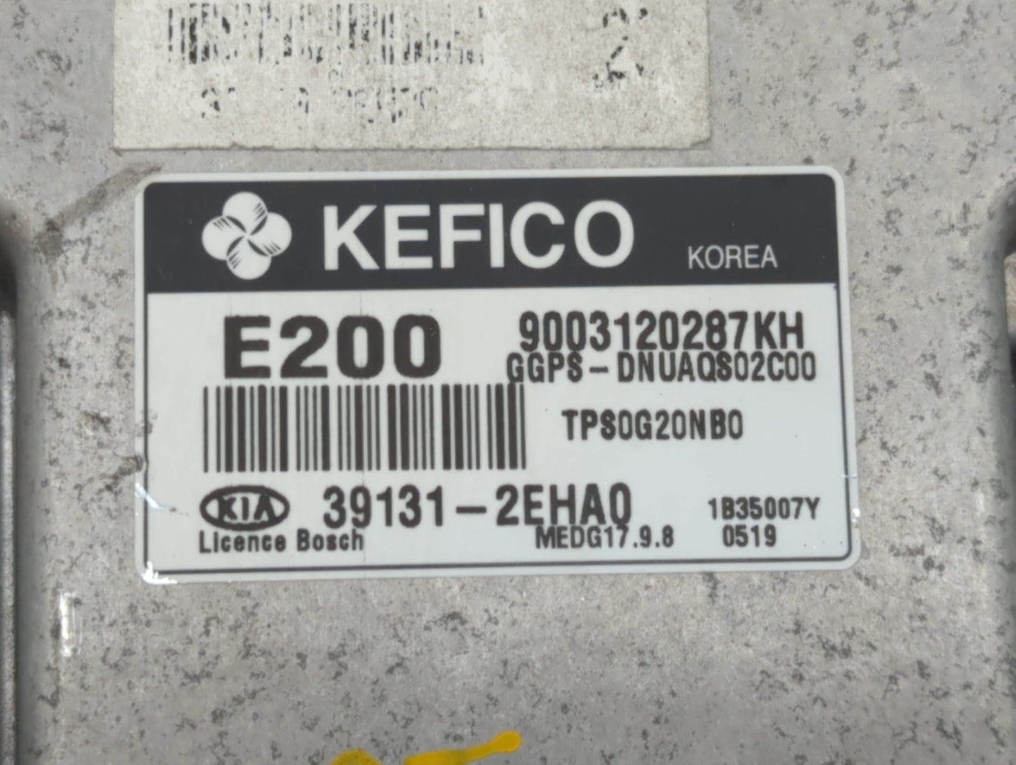 2014 Kia Soul PCM Engine Control Computer ECU ECM PCU OEM P/N:39131-2EHA0 39133-2EHA1 Fits OEM Used Auto Parts - Oemusedauto