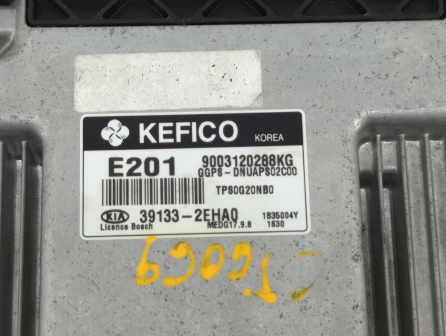 2014 Kia Soul PCM Engine Control Computer ECU ECM PCU OEM P/N:39133-2EHA0 39131-2EHA0 Fits OEM Used Auto Parts - Oemusedauto