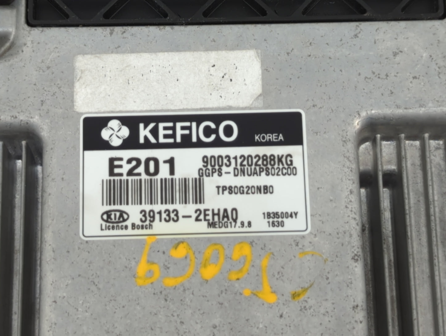 2014 Kia Soul PCM Engine Control Computer ECU ECM PCU OEM P/N:39133-2EHA0 39131-2EHA0 Fits OEM Used Auto Parts - Oemusedauto
