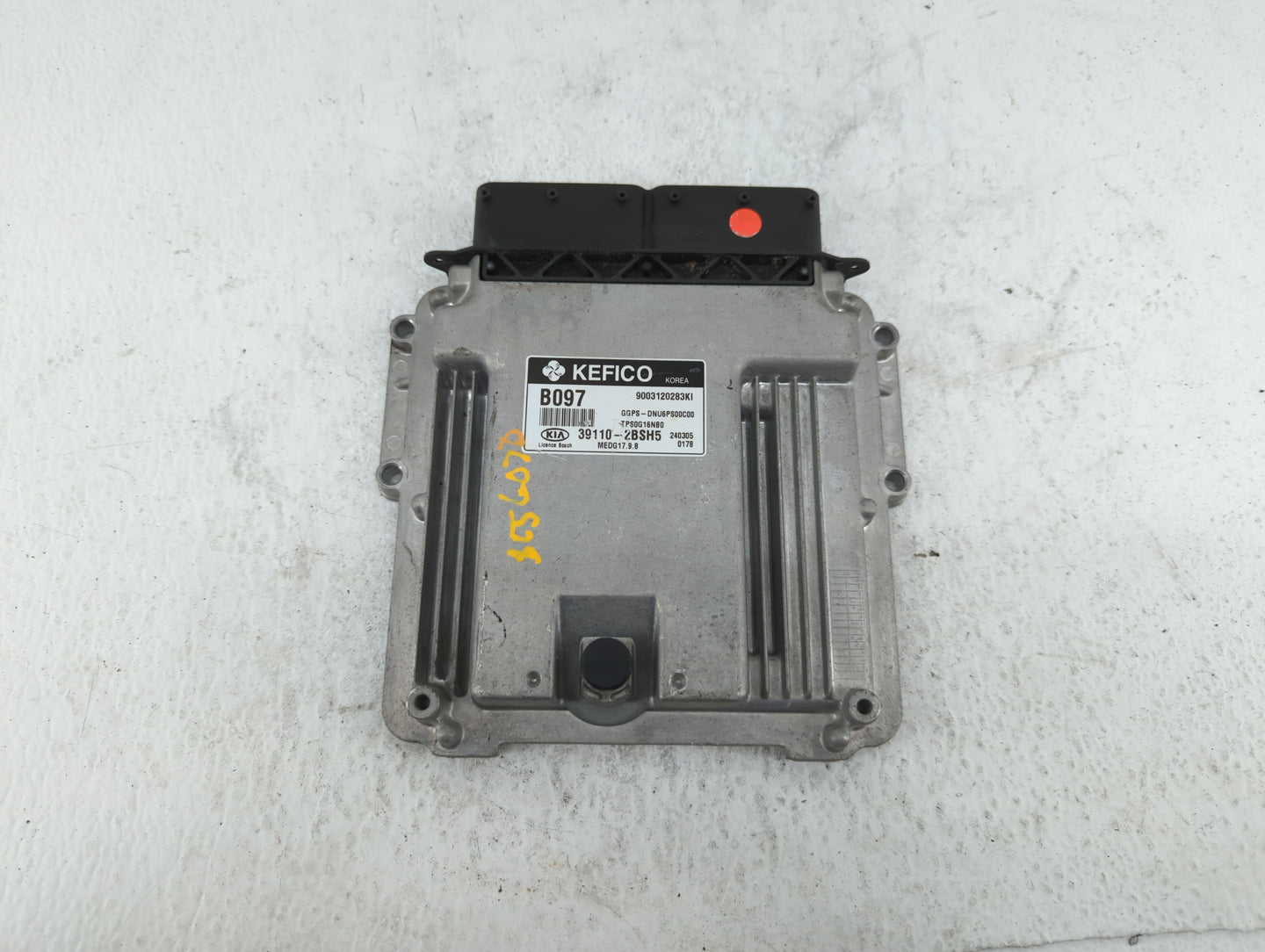 2014 Kia Soul PCM Engine Control Computer ECU ECM PCU OEM P/N:39110-2BSH5 Fits OEM Used Auto Parts - Oemusedautoparts1.com