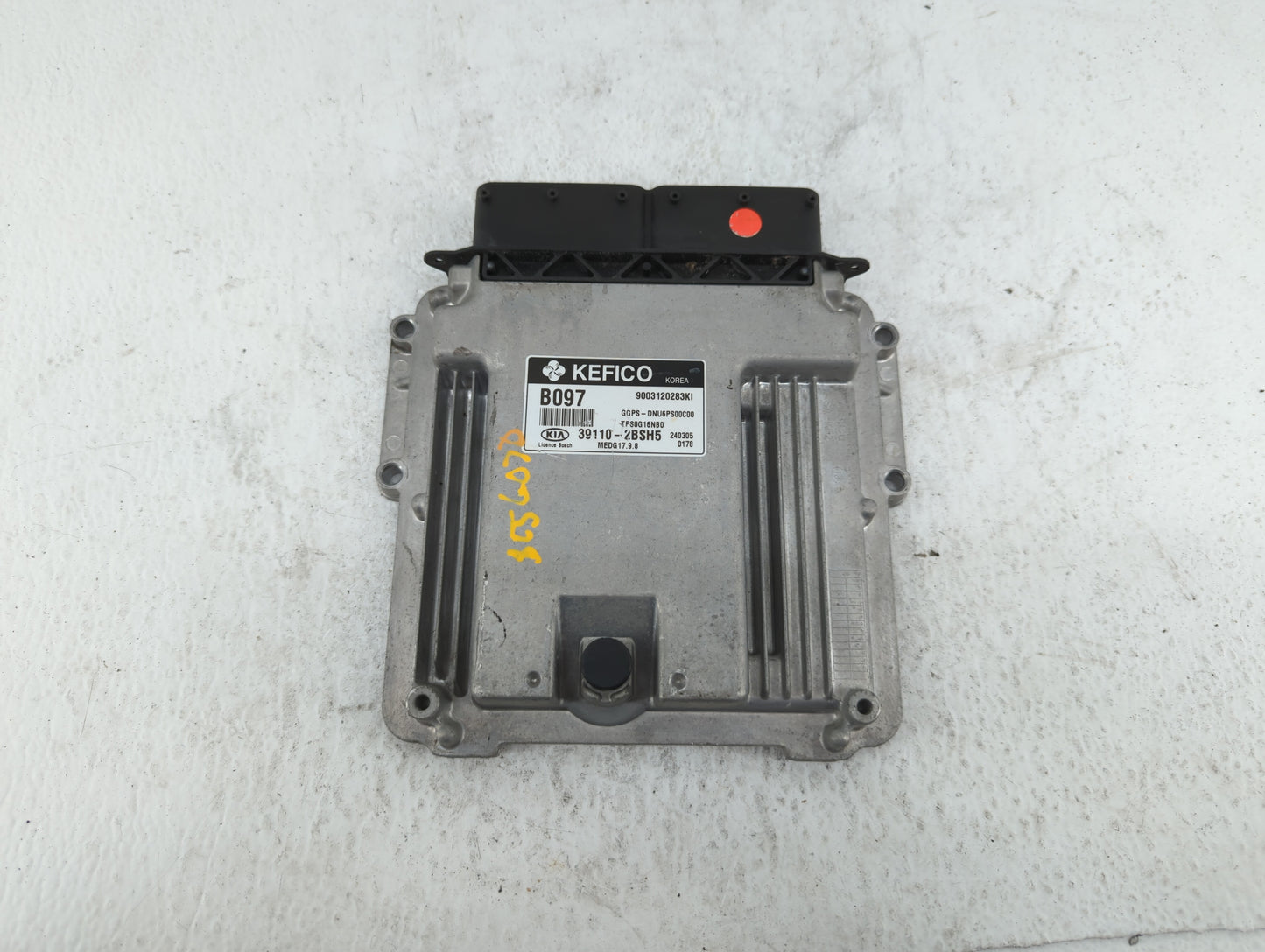 2014 Kia Soul PCM Engine Control Computer ECU ECM PCU OEM P/N:39110-2BSH5 Fits OEM Used Auto Parts - Oemusedautoparts1.com