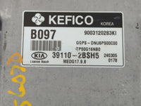 2014 Kia Soul PCM Engine Control Computer ECU ECM PCU OEM P/N:39110-2BSH5 Fits OEM Used Auto Parts - Oemusedautoparts1.com