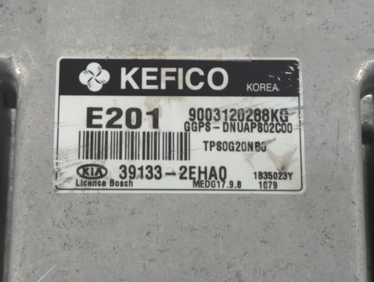 2014 Kia Soul PCM Engine Control Computer ECU ECM PCU OEM P/N:39133-2EHA0 39131-2EHA0, 39132-2EHA0, 39130-2GKR1, 39100-2GKR1