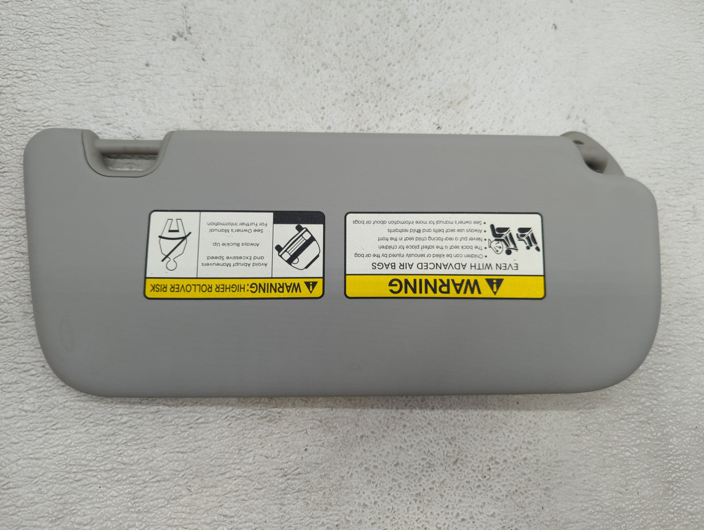 2014-2019 Kia Soul Sun Visor Shade Replacement Driver Left Mirror Fits Fits 2014 2015 2016 2017 2018 2019 OEM Used Auto Part