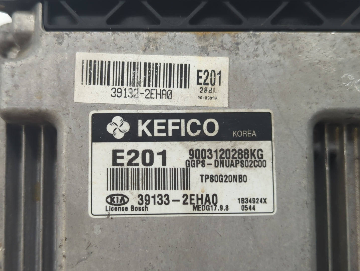 2014 Kia Soul PCM Engine Control Computer ECU ECM PCU OEM P/N:39133-2EHA0 39131-2EHA0 Fits OEM Used Auto Parts - Oemusedauto