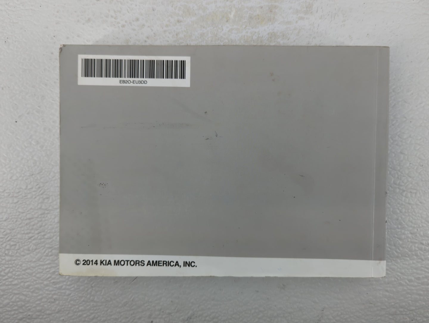 2014 Kia Soul Owners Manual Book Guide OEM Used Auto Parts - Oemusedautoparts1.com