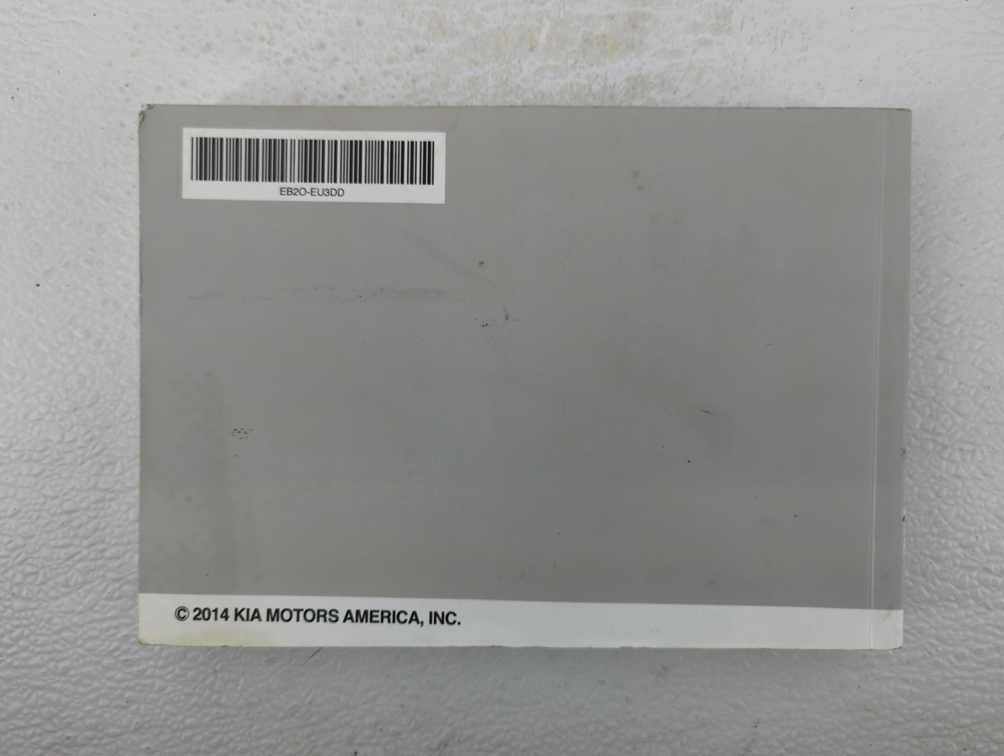2014 Kia Soul Owners Manual Book Guide OEM Used Auto Parts - Oemusedautoparts1.com