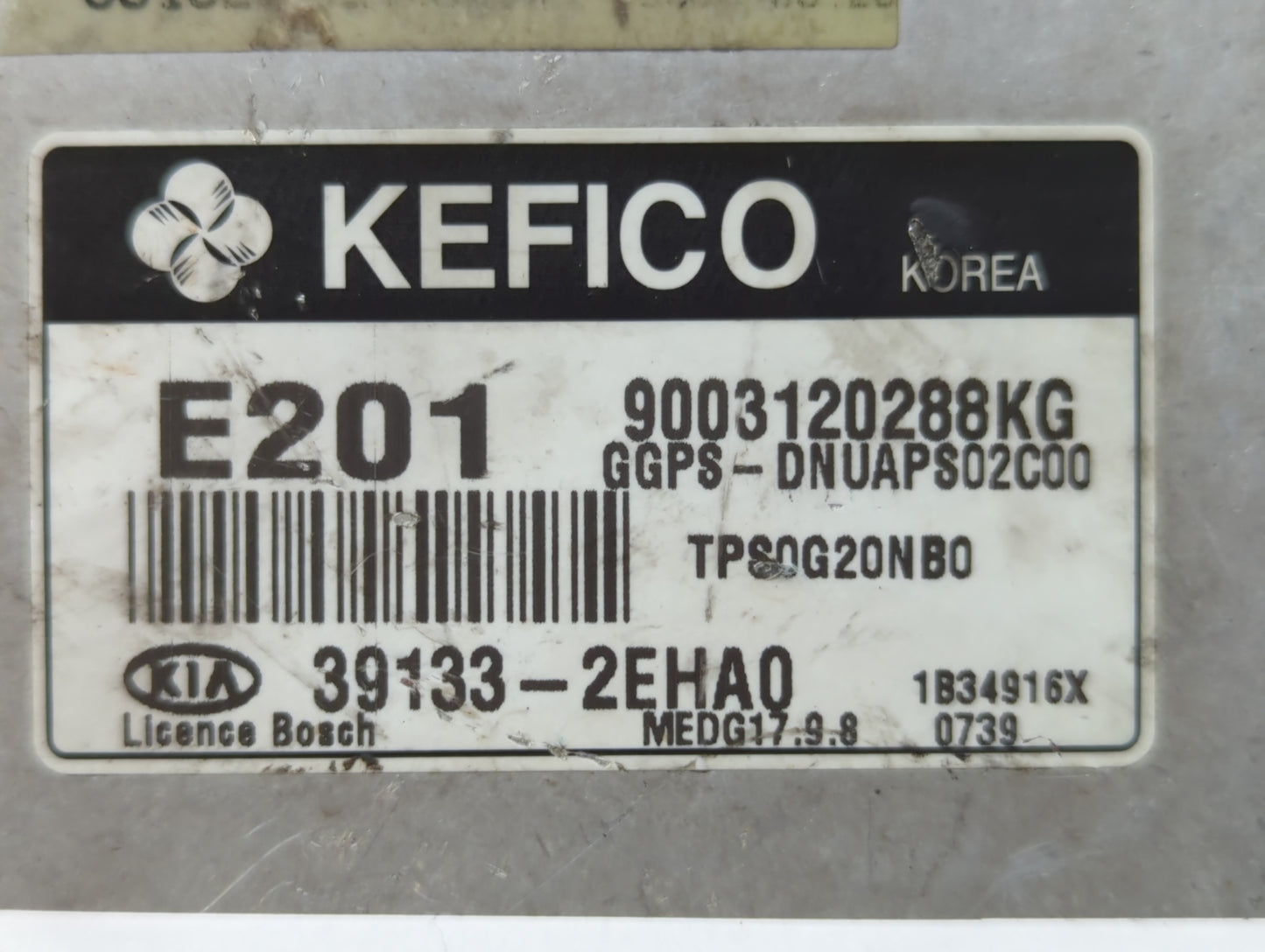 2014 Kia Soul PCM Engine Control Computer ECU ECM PCU OEM P/N:39133-2EHA0 39131-2EHA0, 39132-2EHA0, 39130-2GKR1, 39100-2GKR1