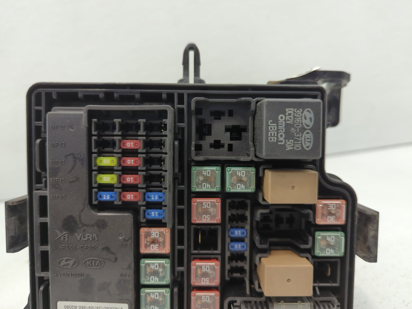 2014 Kia Soul Fusebox Fuse Box Panel Relay Module P/N:91950-B2050 Fits OEM Used Auto Parts - Oemusedautoparts1.com