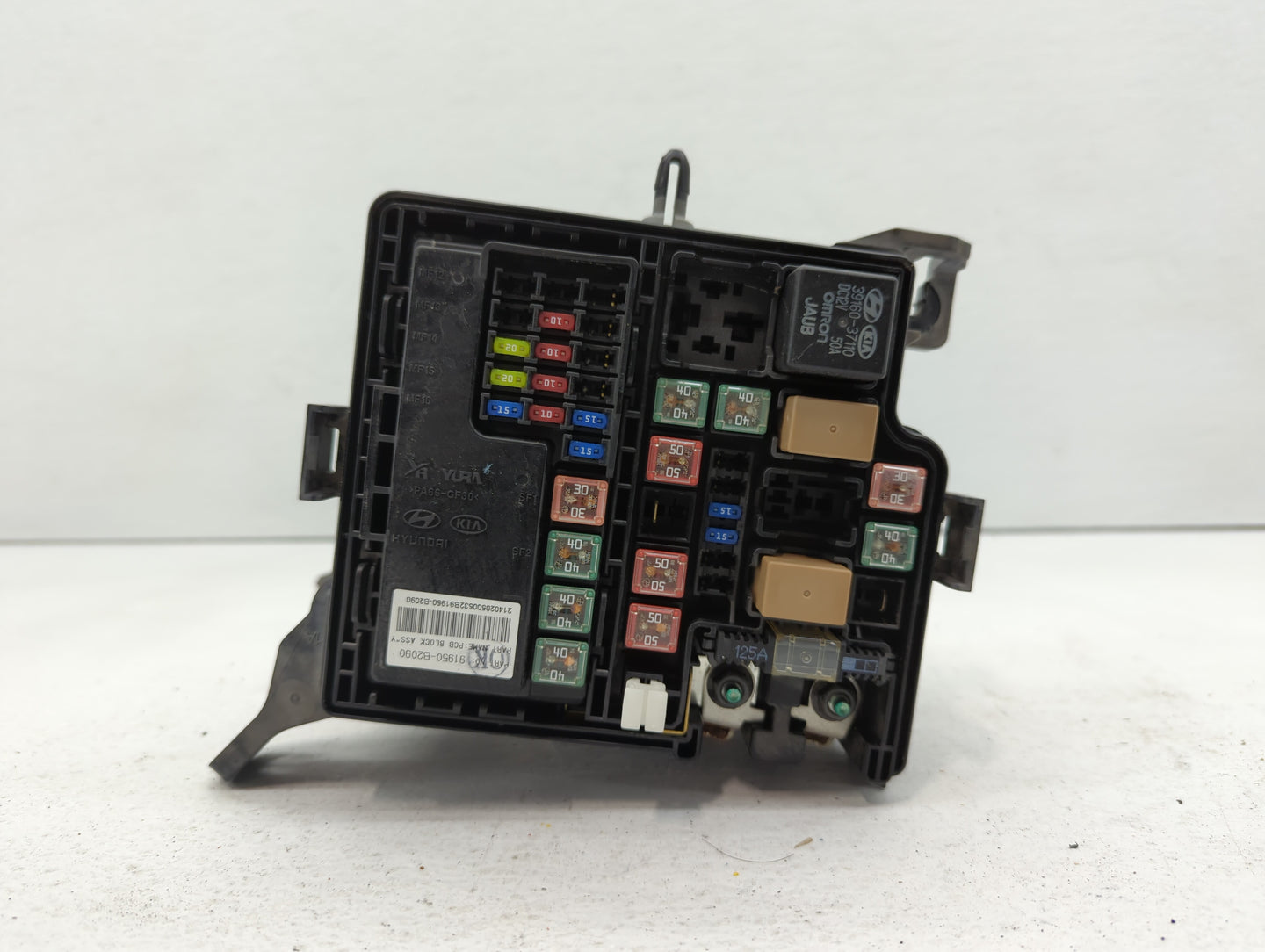 2014 Kia Soul Fusebox Fuse Box Panel Relay Module P/N:91950-B2050 Fits OEM Used Auto Parts - Oemusedautoparts1.com