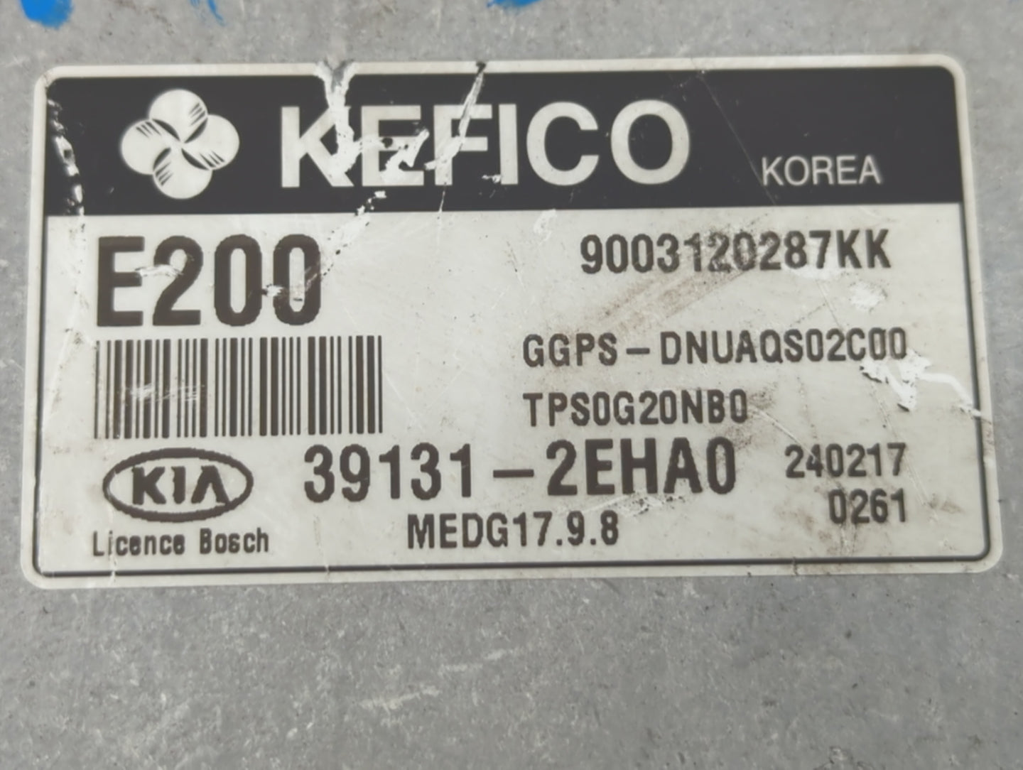 2014 Kia Soul PCM Engine Control Computer ECU ECM PCU OEM P/N:39133-2EHA0 39131-2EHA0 Fits OEM Used Auto Parts - Oemusedauto