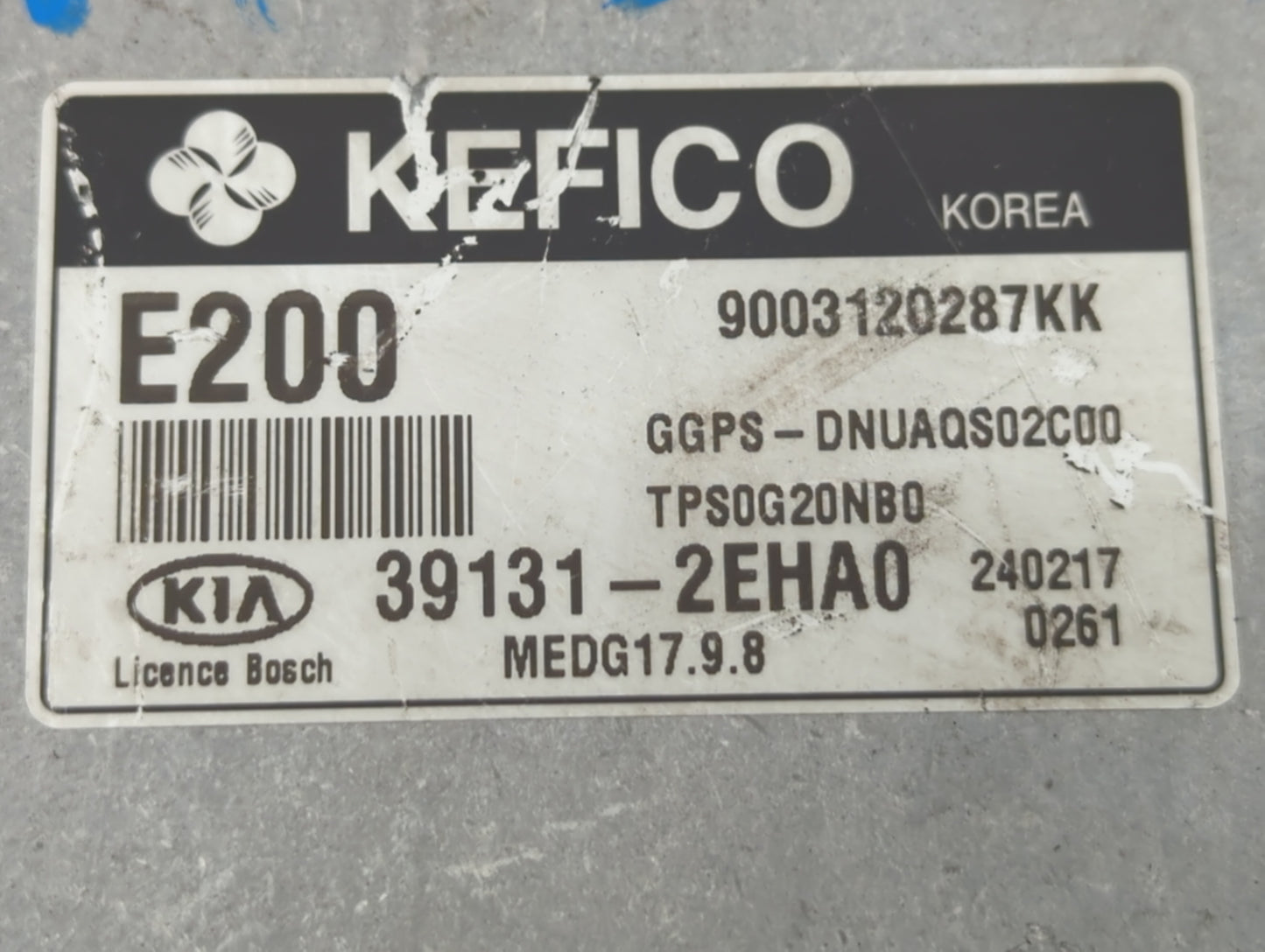 2014 Kia Soul PCM Engine Control Computer ECU ECM PCU OEM P/N:39133-2EHA0 39131-2EHA0 Fits OEM Used Auto Parts - Oemusedauto