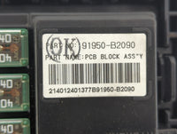 2014 Kia Soul Fusebox Fuse Box Panel Relay Module P/N:91950-B2090 91950-B2050 Fits OEM Used Auto Parts - Oemusedautoparts1.c