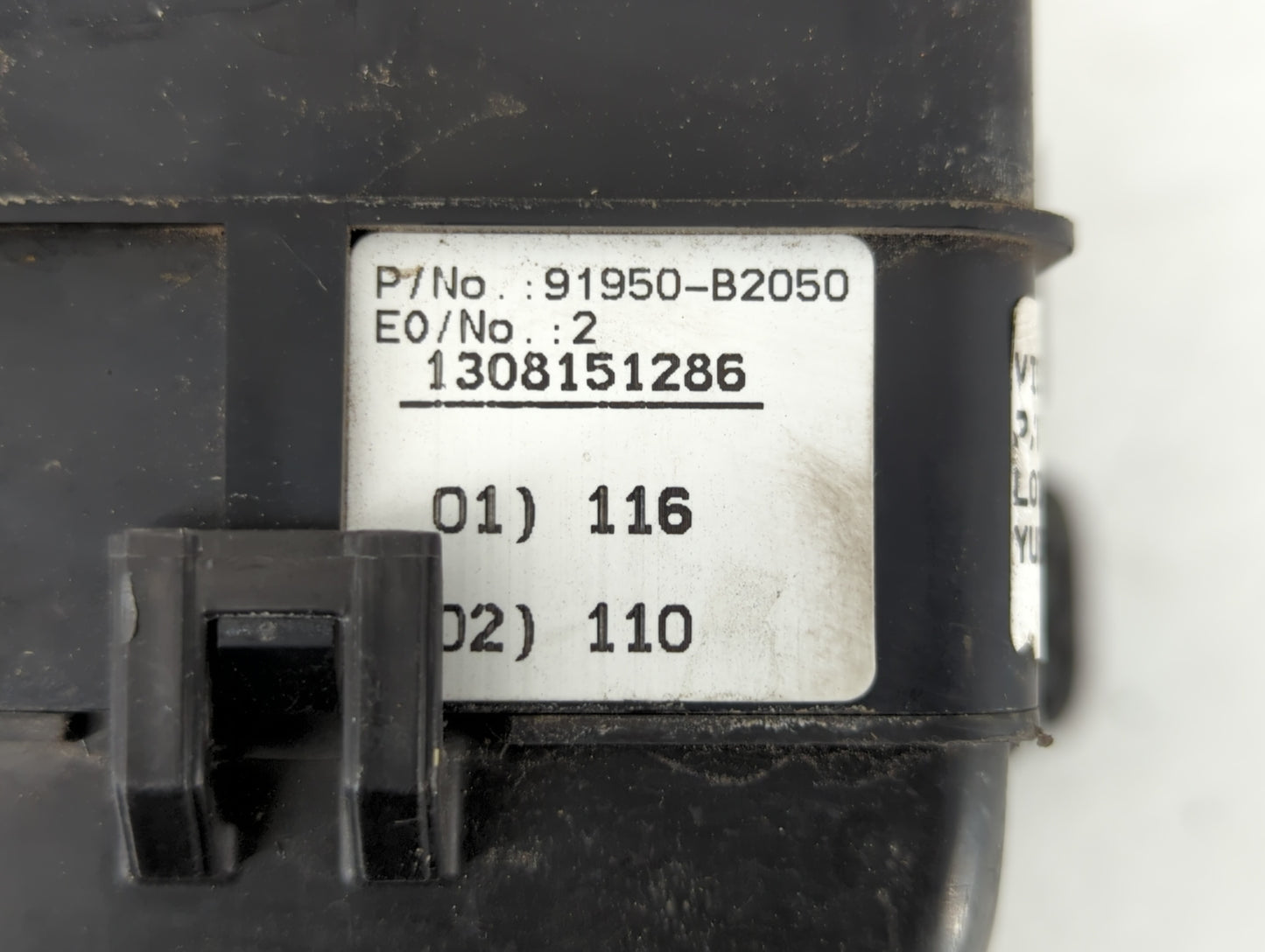 2014 Kia Soul Fusebox Fuse Box Panel Relay Module P/N:91950-B2090 91950-B2050 Fits OEM Used Auto Parts - Oemusedautoparts1.c