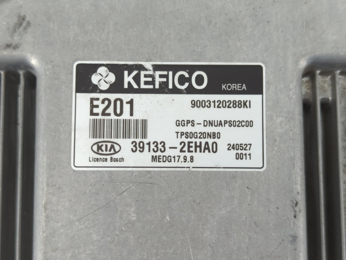 2014 Kia Soul PCM Engine Control Computer ECU ECM PCU OEM P/N:39133-2EHA0 39132-2EHA7, 39131-2EHA0, 39132-2EHA0, 39130-2GKR1