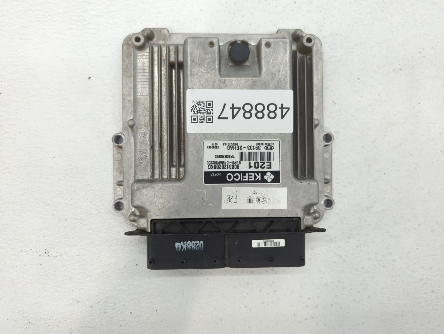 2014 Kia Soul PCM Engine Control Computer ECU ECM PCU OEM P/N:39133-2EHA0 Fits OEM Used Auto Parts - Oemusedautoparts1.com