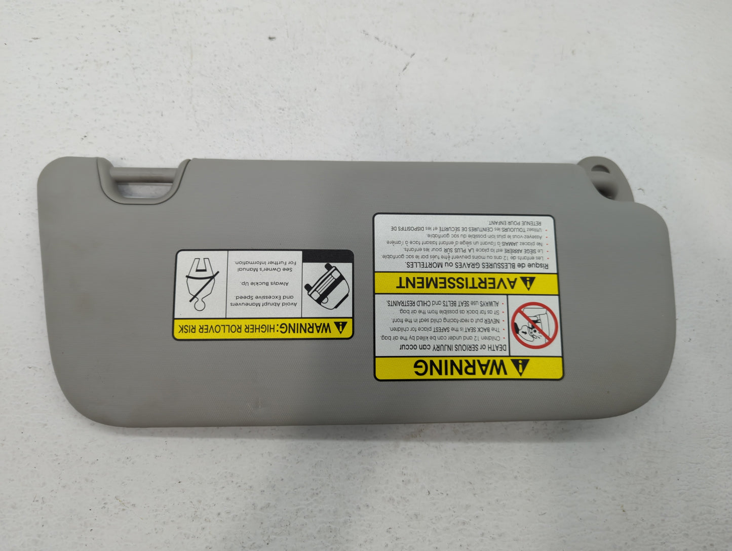 2014-2019 Kia Soul Sun Visor Shade Replacement Driver Left Mirror Fits Fits 2014 2015 2016 2017 2018 2019 OEM Used Auto Part