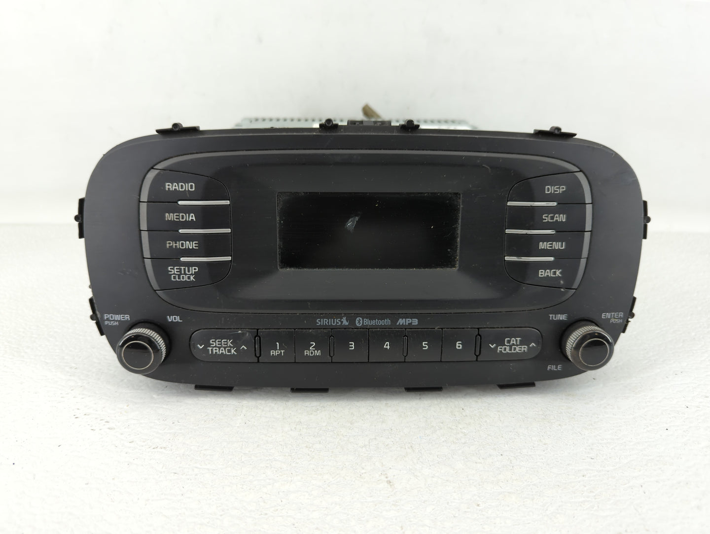 2014-2016 Kia Soul Radio AM FM Cd Player Receiver Replacement P/N:96170-B2090CA Fits Fits 2014 2015 2016 OEM Used Auto Parts